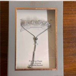 Silver plated bracelet